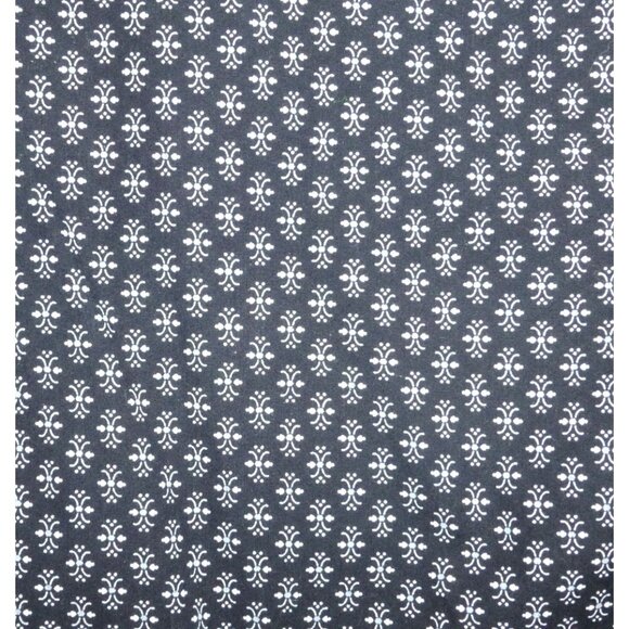 Johnston & Murphy Mens XL Navy Button-Up Shirt With White Geometric Print Long S - Picture 3 of 8